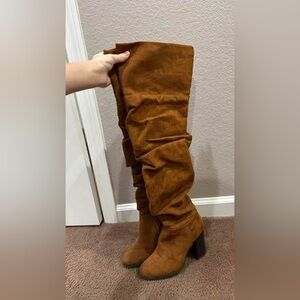 Brown boots